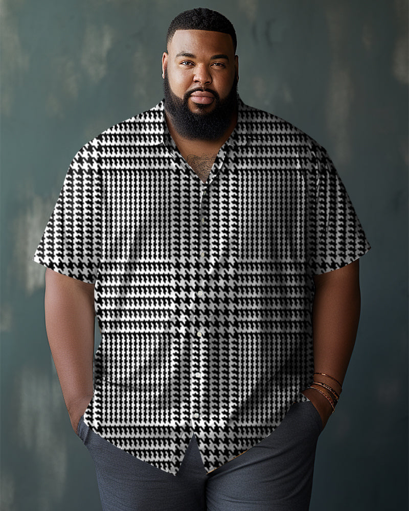 Big & Tall Graphic Business Casual Jeans for big men