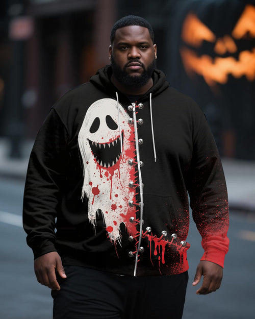 Big & Tall Graphic Hoodie for big men view 1