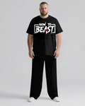 Big & Tall Streetwear Two-piece Set for big men view 1