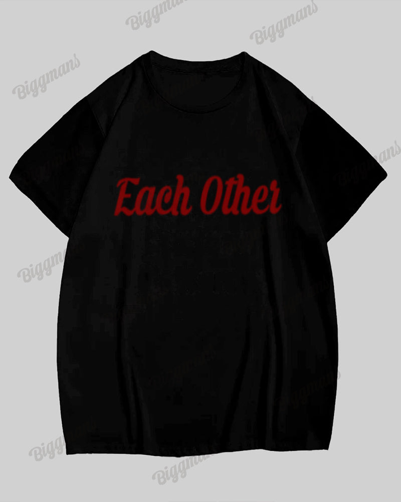 Big & Tall Colorblock Streetwear T-Shirt Shorts Set for big men view 5