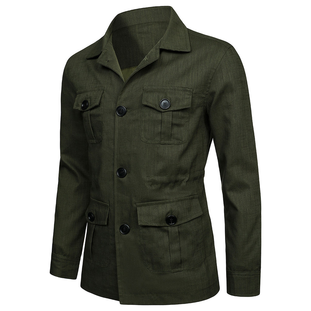 Big & Tall Solid Color Patchwork Men's Clothing for big men view 15