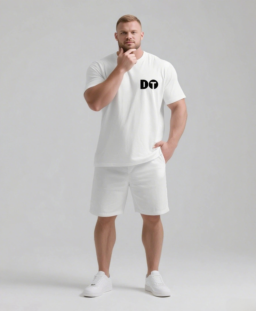 Big & Tall Graphic Streetwear T-Shirt for big men view 1