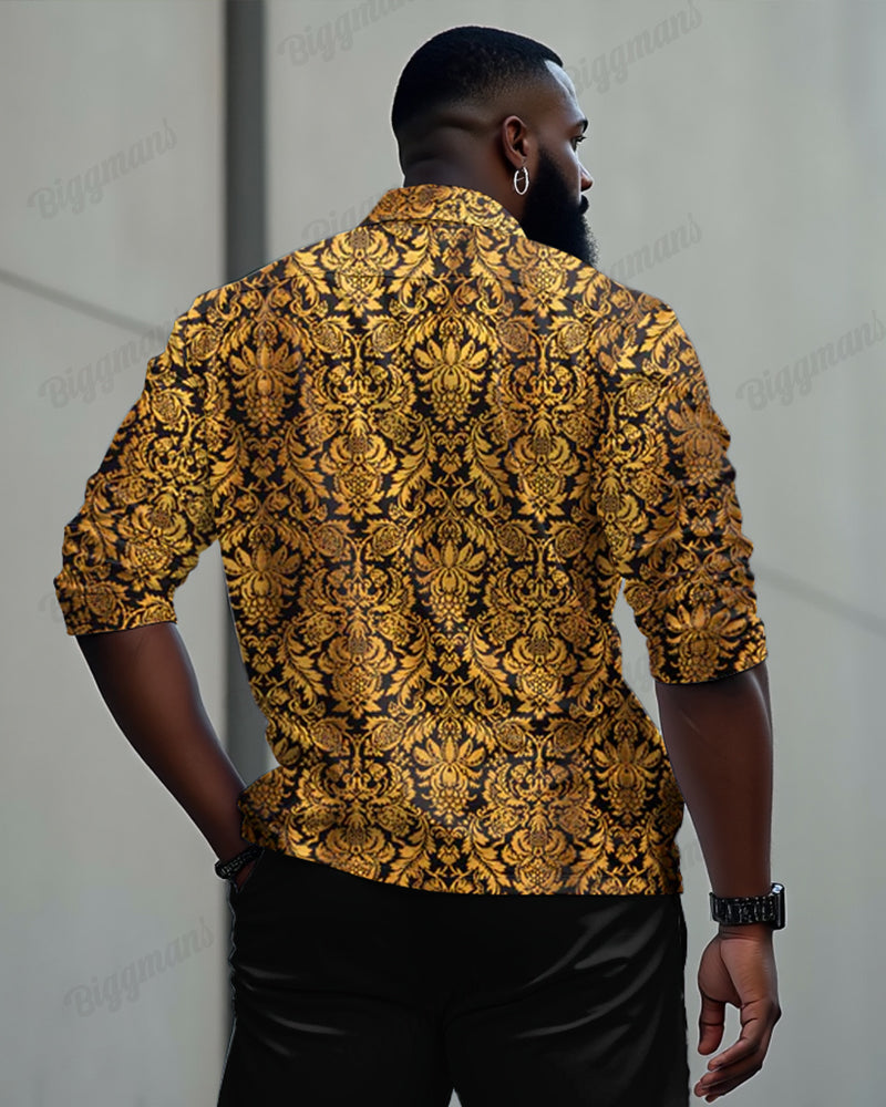 Big & Tall Vintage Two-piece Set for big men view 4