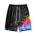 Big & Tall Hawaiian Athletic Shorts for big men