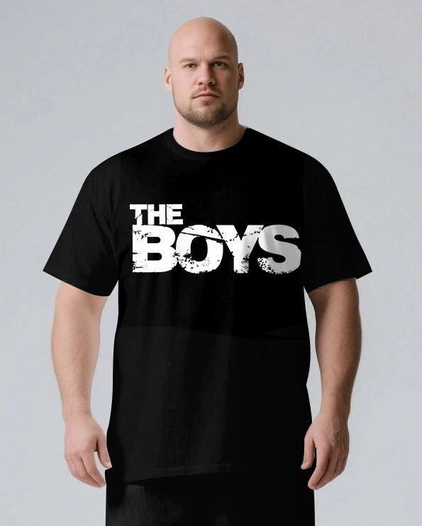 Big & Tall Streetwear Two-piece Set for big men view 4
