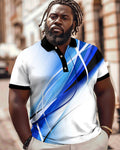 Big & Tall Graphic Polo Shirt for big men