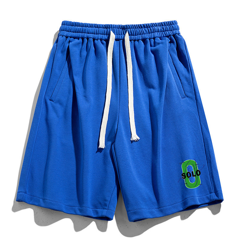 Big & Tall Graphic Athletic Streetwear Two-piece Set for big men view 5