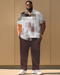 Big & Tall Gradient Graphic Jeans for big men view 1