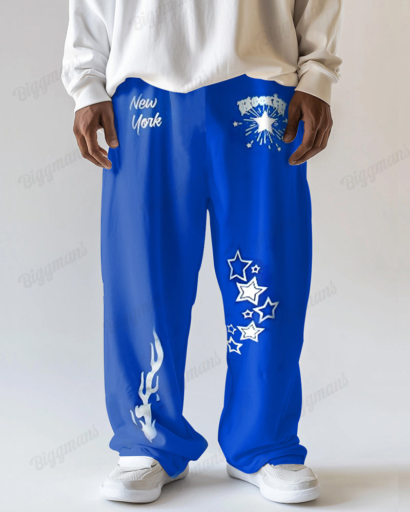 Big & Tall Graphic Pants for big men