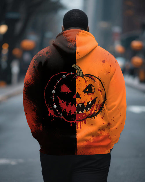 Big & Tall Graphic Hoodie for big men view 2
