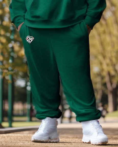 Big & Tall Graphic Hoodie Sweatpants Set for big men view 3