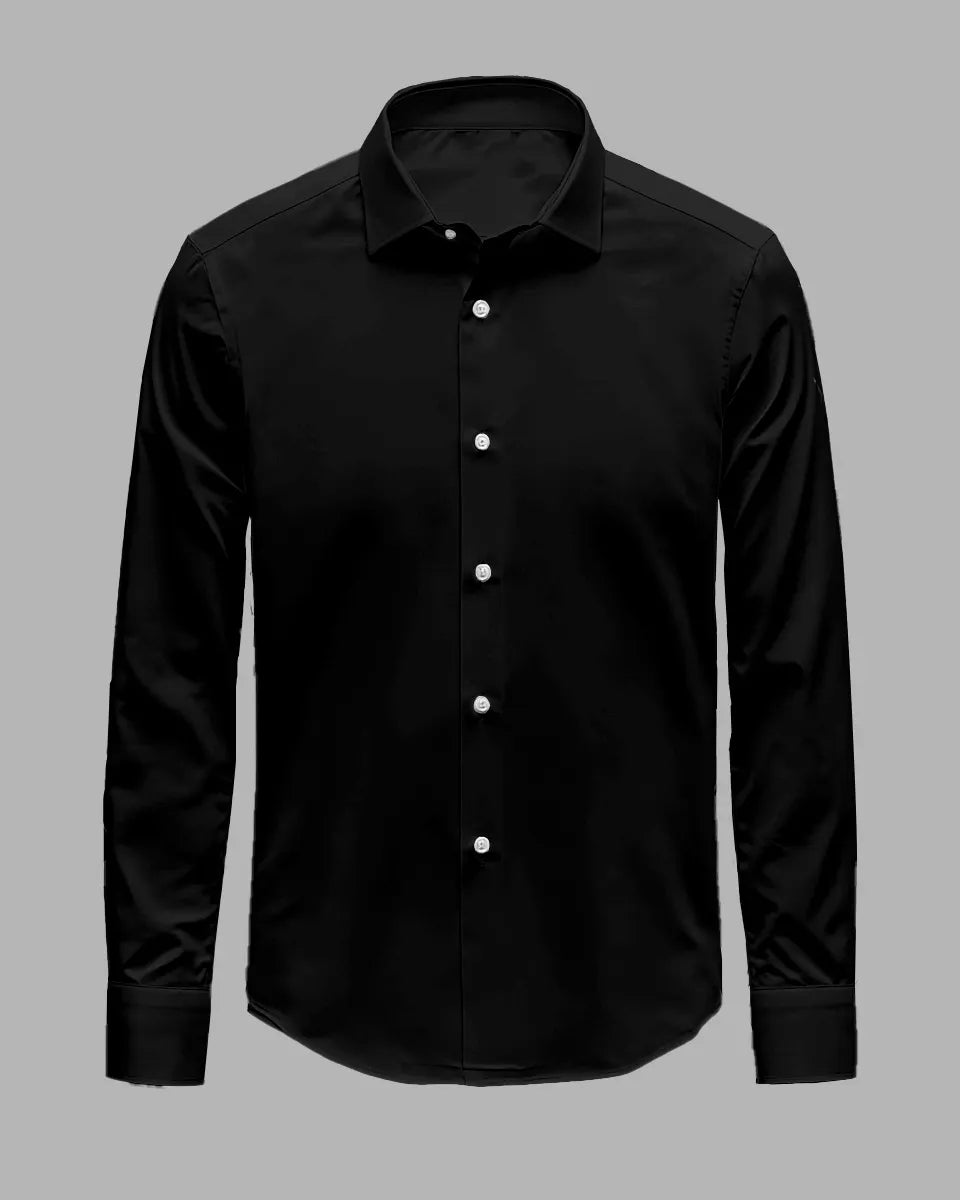 Big & Tall Graphic Long Sleeve Shirt for big men view 3