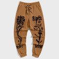 Big & Tall Graffiti Streetwear Vintage Pants for big men