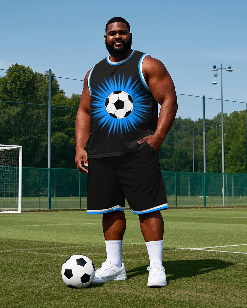 Big & Tall Athletic Two-piece Set for big men view 1