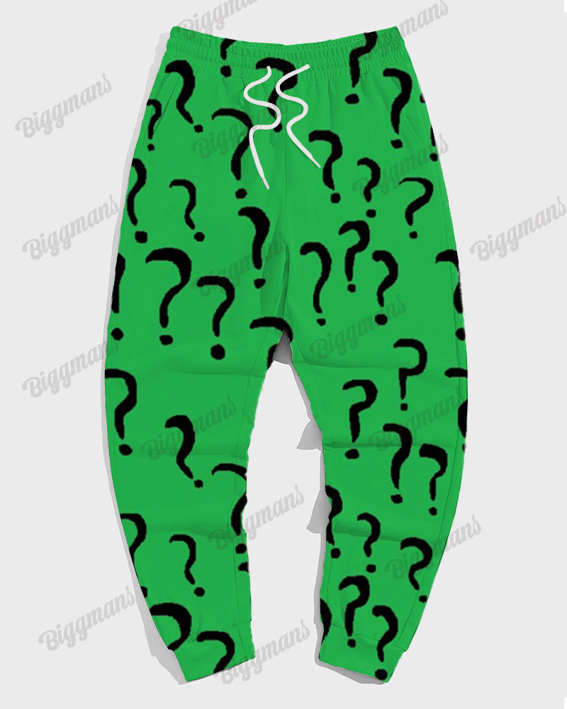 Big & Tall Graphic Hoodie Sweatpants Set for big men view 4