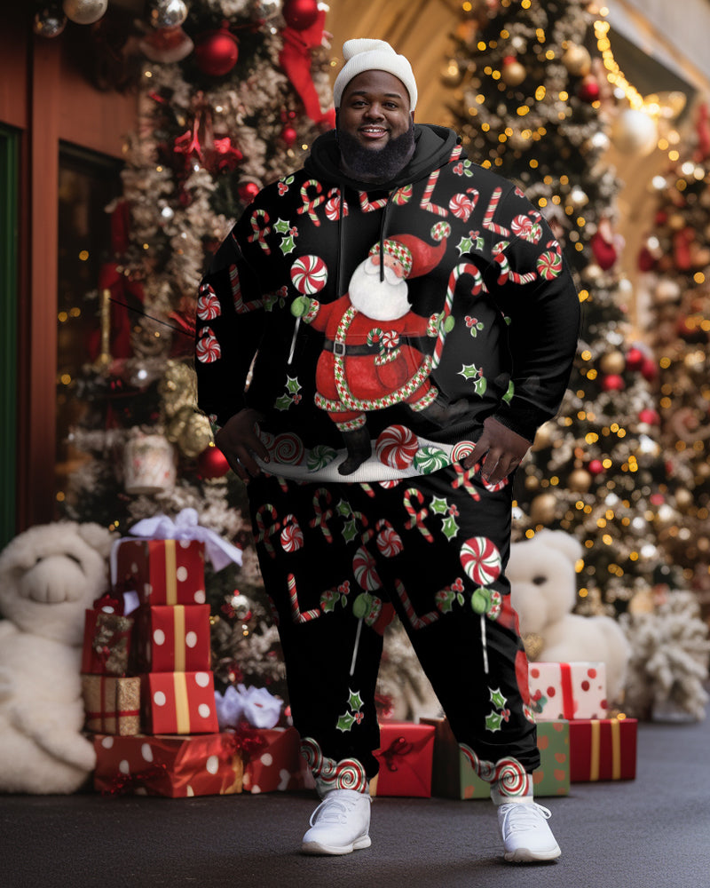 Big & Tall Skull Hoodie for big men view 1
