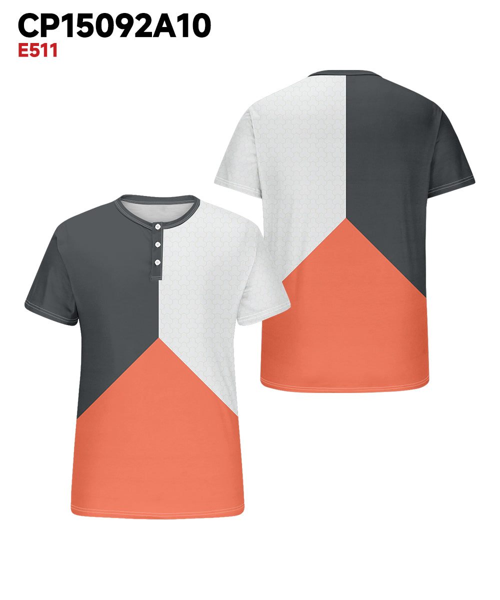 Big & Tall Geometric T-Shirt for big men view 3