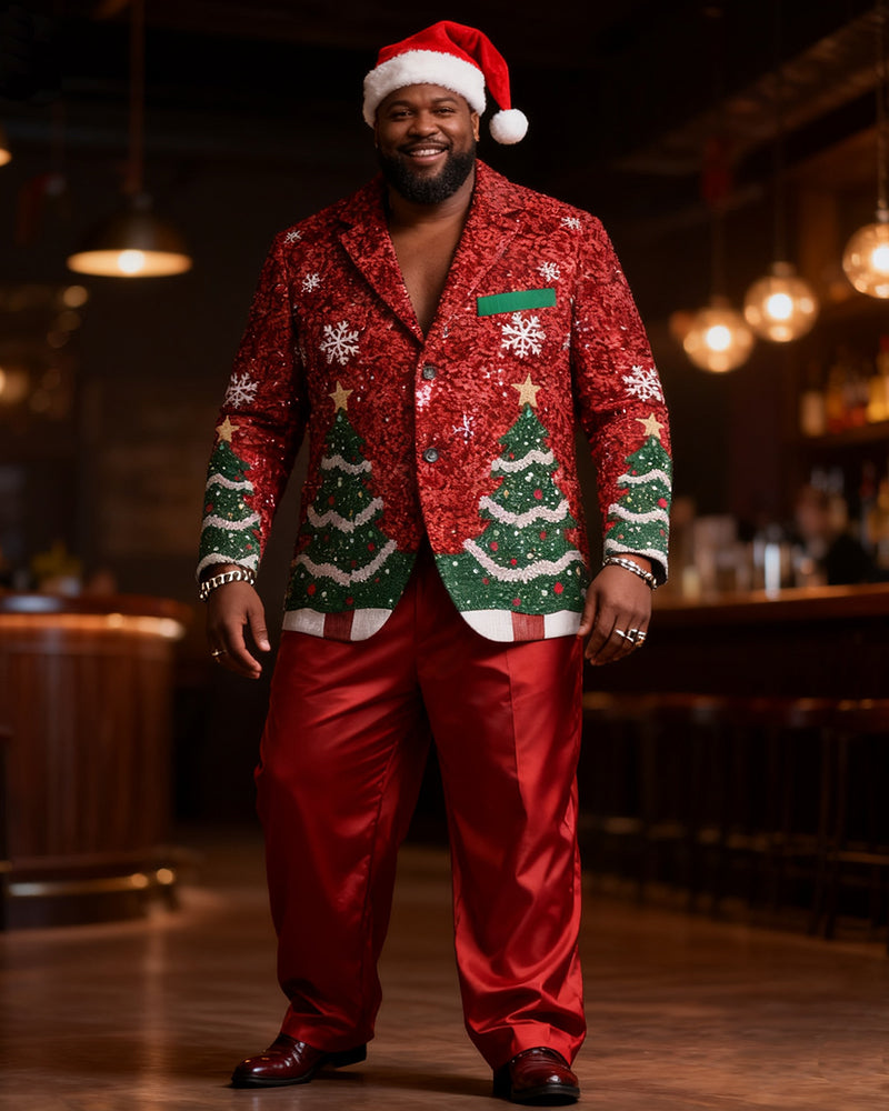 Big & Tall Graphic Two-piece Set for big men view 6