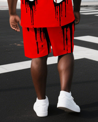 Big & Tall Graphic Two-piece Set for big men view 3