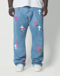 Big & Tall Denim Streetwear Jeans for big men