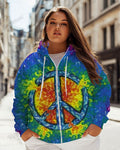 Big & Tall Graphic Vintage Hoodie for big men
