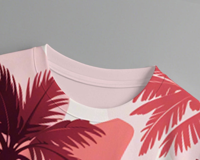 Big & Tall Hawaiian T-Shirt for big men view 4