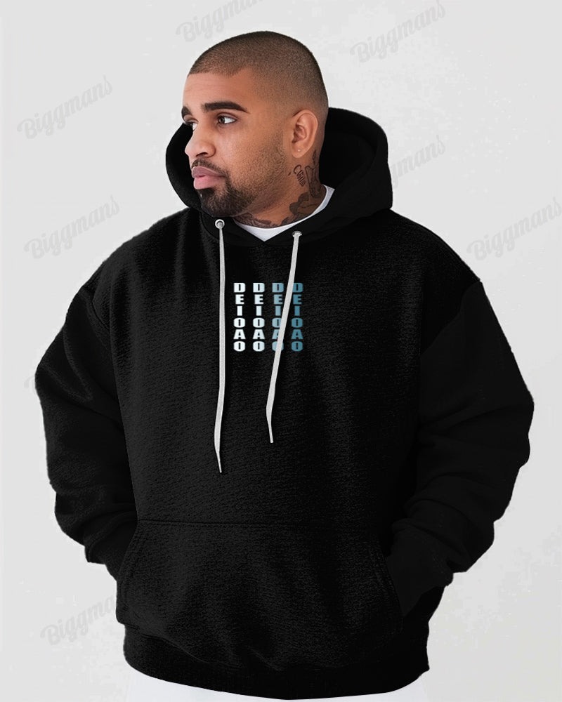 Big & Tall Streetwear Hoodie for big men view 2