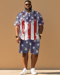 Big & Tall Graphic Splash Ink Jeans for big men view 2