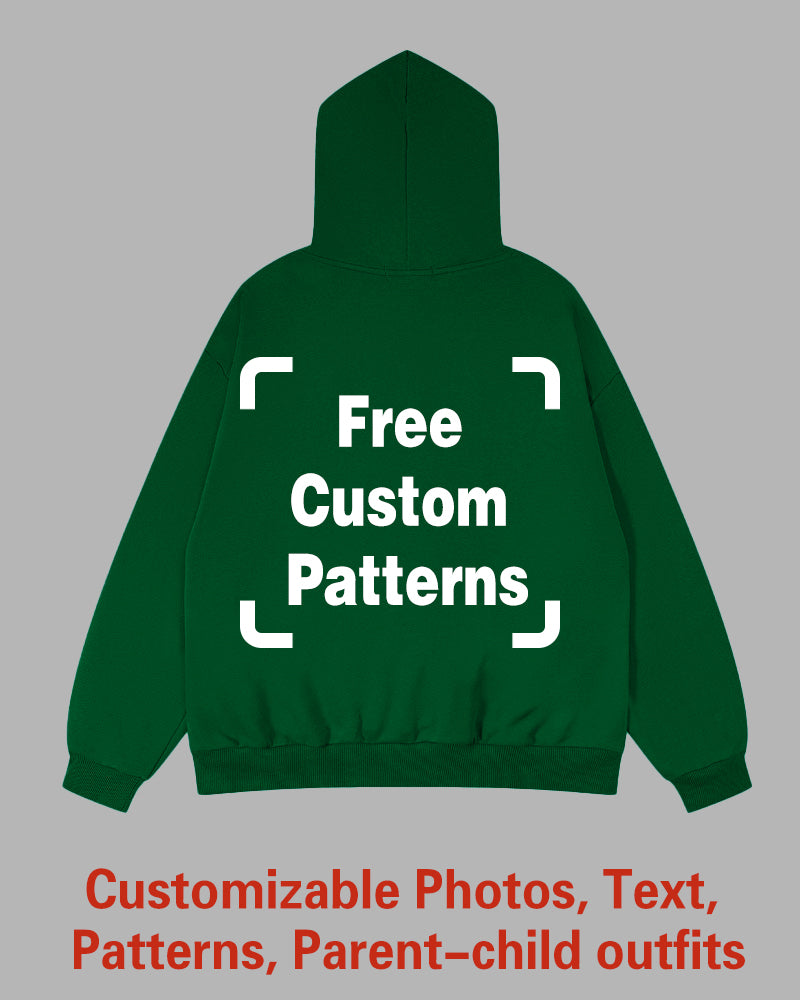 Big & Tall Graphic Hoodie for big men view 3