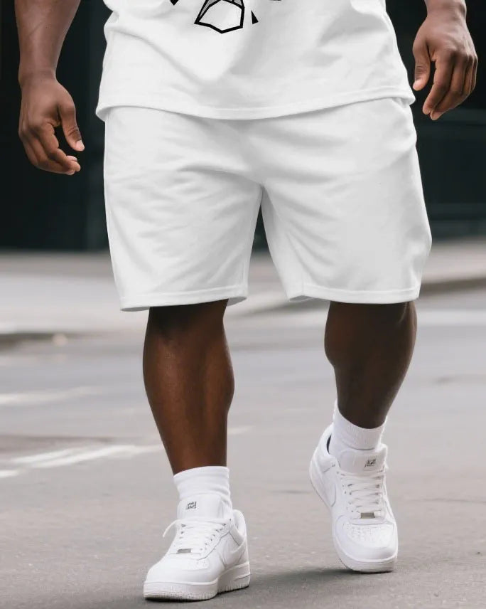 Big & Tall Graphic Two-piece Set for big men view 3
