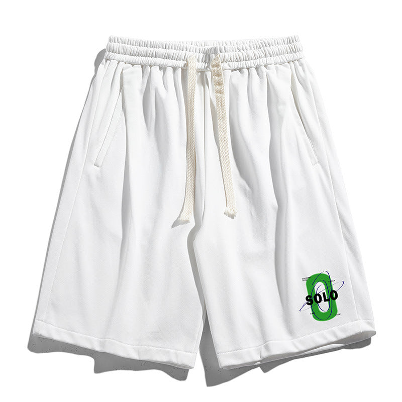 Big & Tall Graphic Athletic Streetwear Two-piece Set for big men view 2