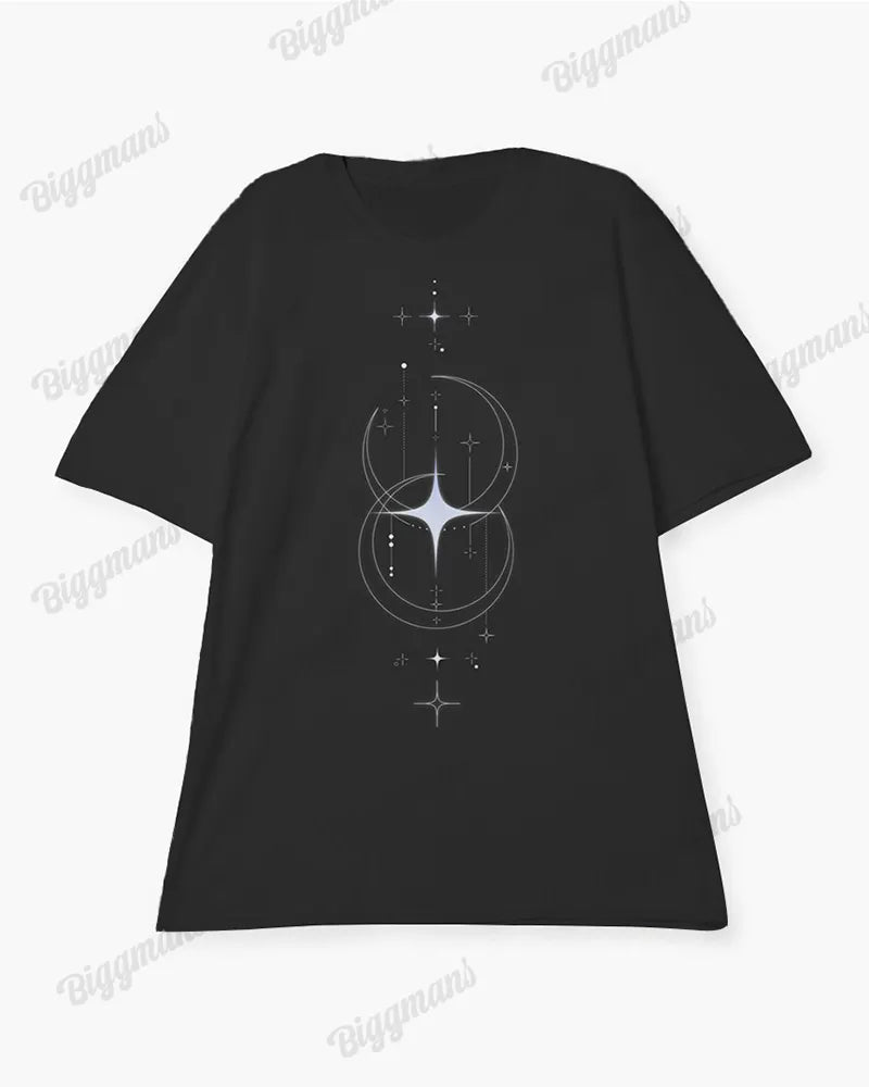 Big & Tall Graphic T-Shirt Pants Set for big men view 4