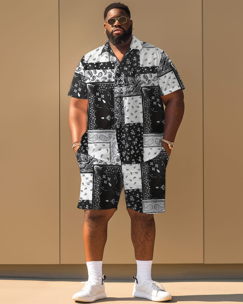 Big & Tall Graphic Jeans for big men view 2
