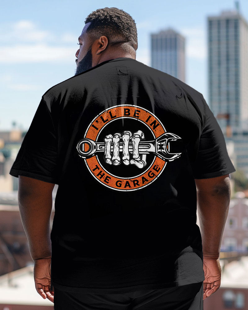 Big & Tall Streetwear Skull Jeans for big men view 1