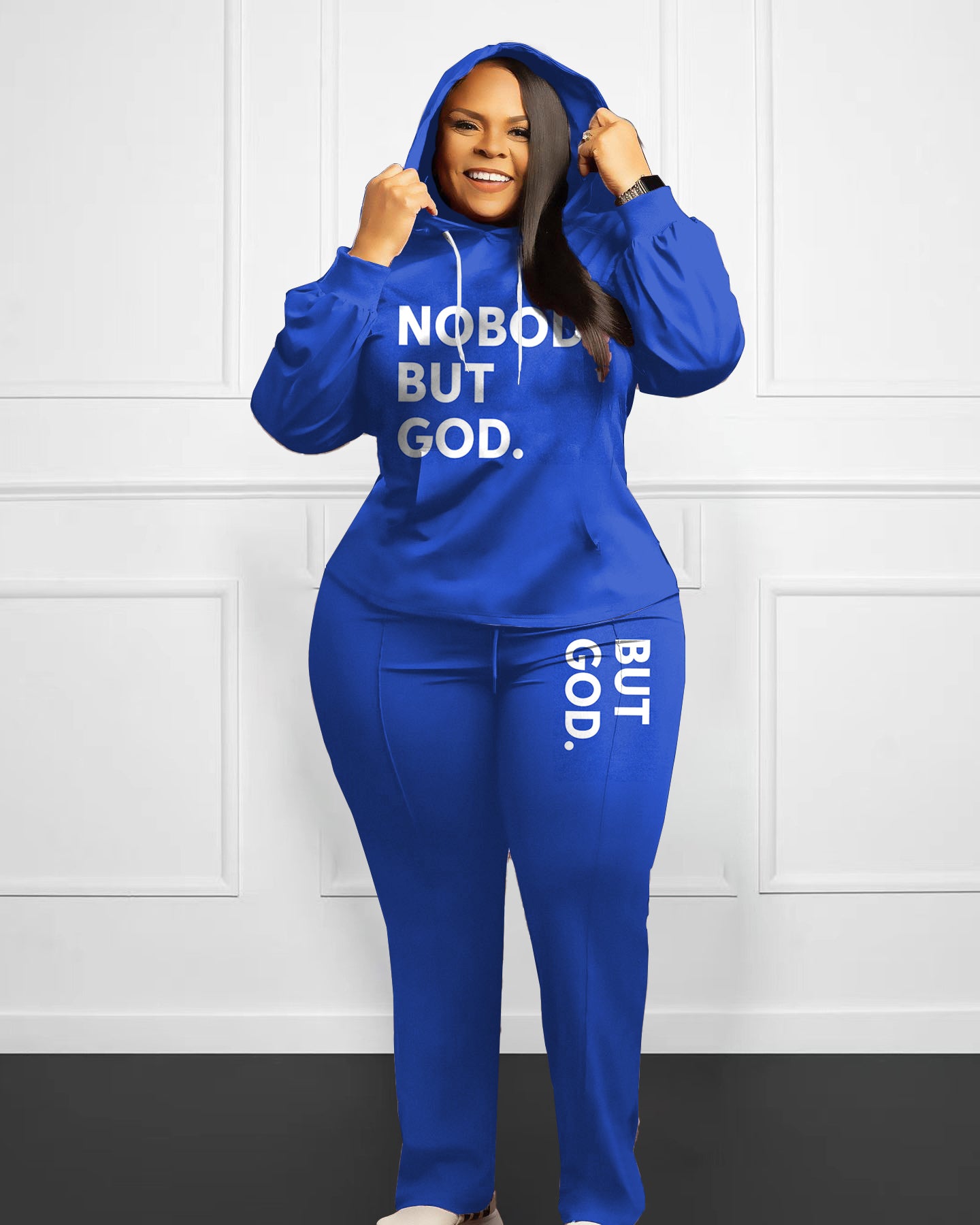 Big & Tall Streetwear Hoodie for big men view 1