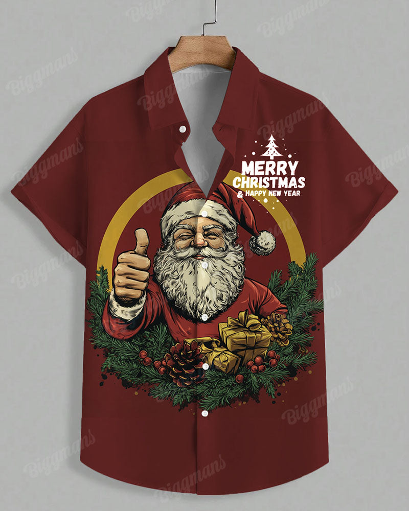 Big & Tall Graphic Short Sleeve Shirt for big men view 2