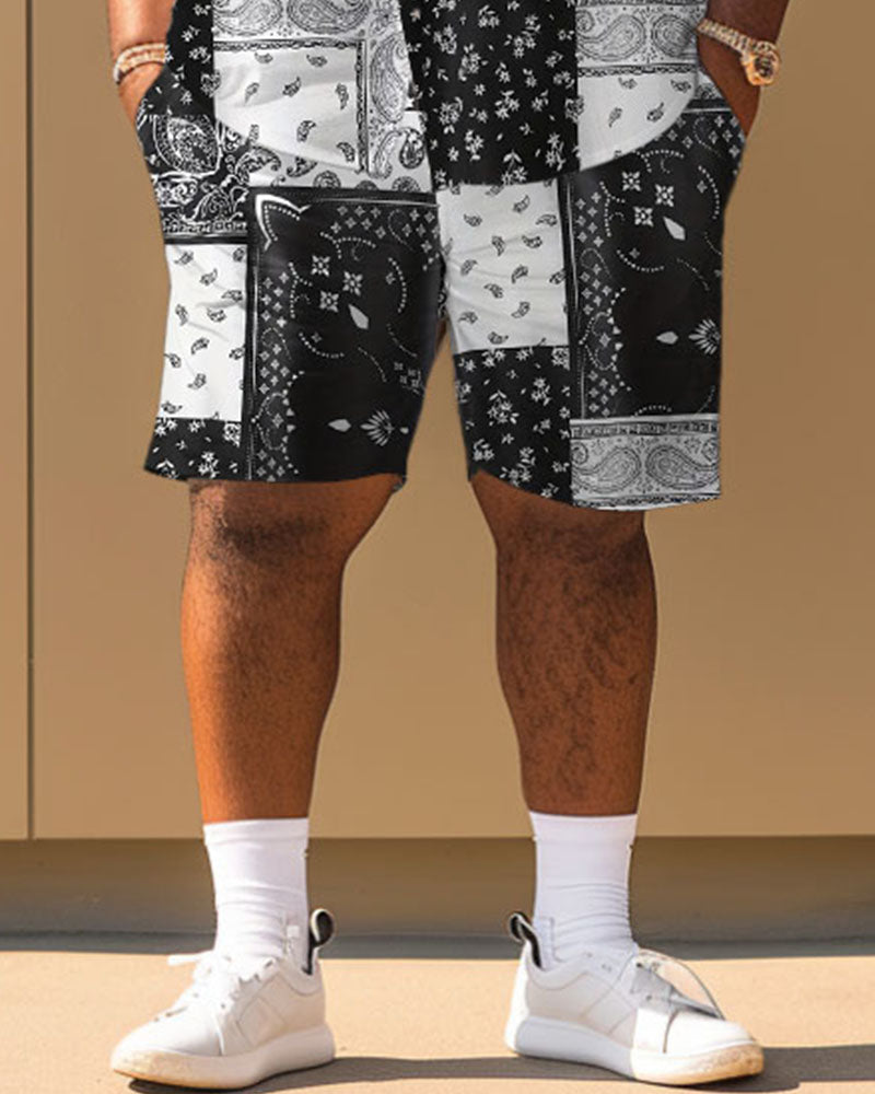 Big & Tall Graphic Jeans for big men view 4