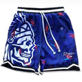 Big & Tall Graphic Streetwear Skull Athletic Shorts for big men