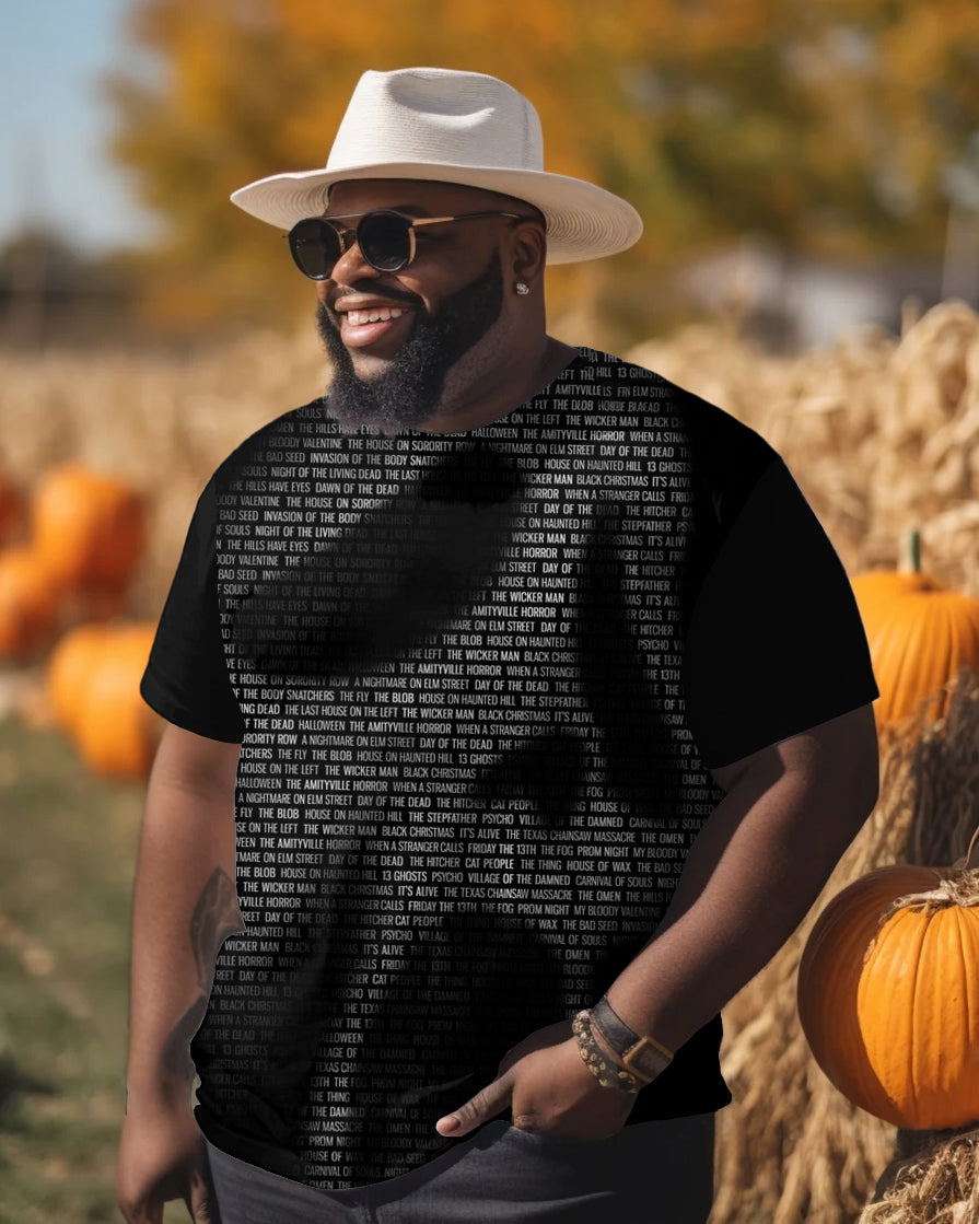 Big & Tall Streetwear T-Shirt for big men