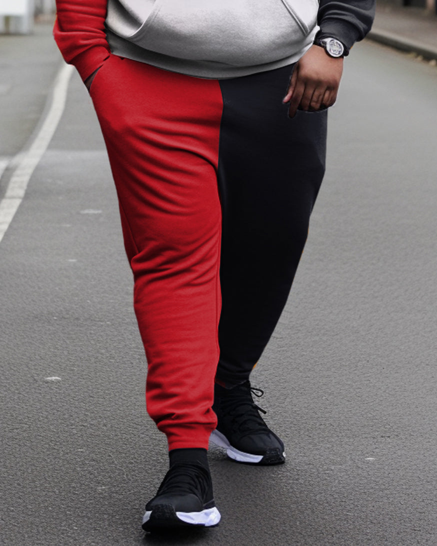 Big & Tall Athletic Hoodie for big men view 3