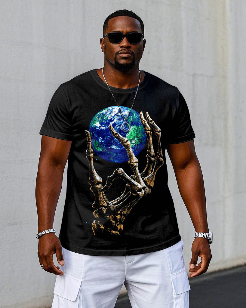 Big & Tall Graphic Streetwear Jeans for big men view 1