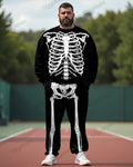 Big & Tall Graphic Skull Two-piece Set for big men view 1