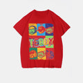 Big & Tall Red Streetwear T-Shirt for big men view 2