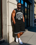 Big & Tall Athletic Two-piece Set for big men view 1
