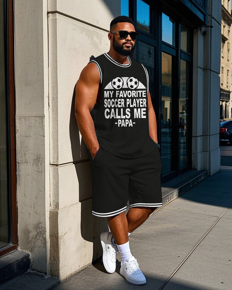 Big & Tall Athletic Two-piece Set for big men view 1