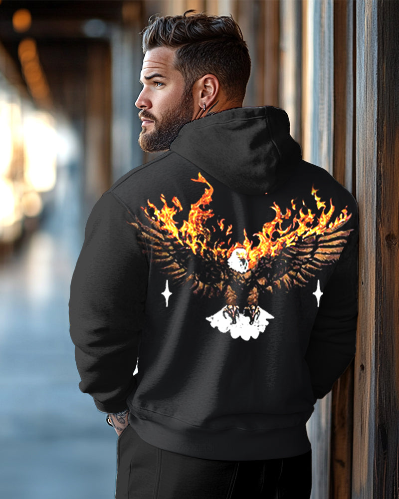 Big & Tall Streetwear Hoodie for big men view 1