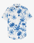 Big & Tall Floral Short Sleeve Shirt for big men view 1