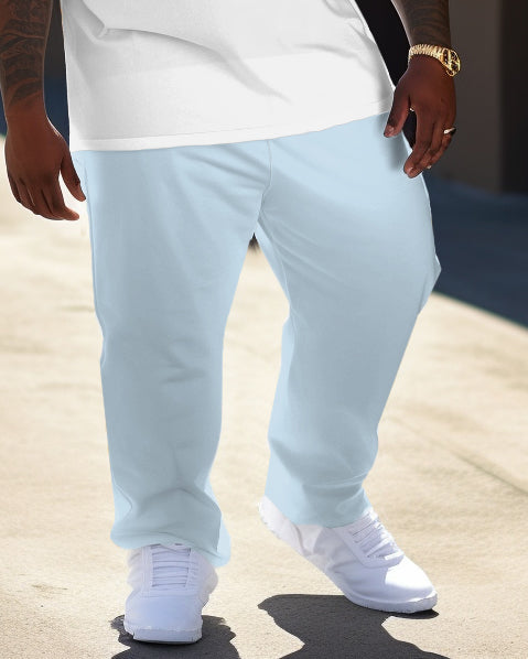 Big & Tall Streetwear Two-piece Set for big men view 3
