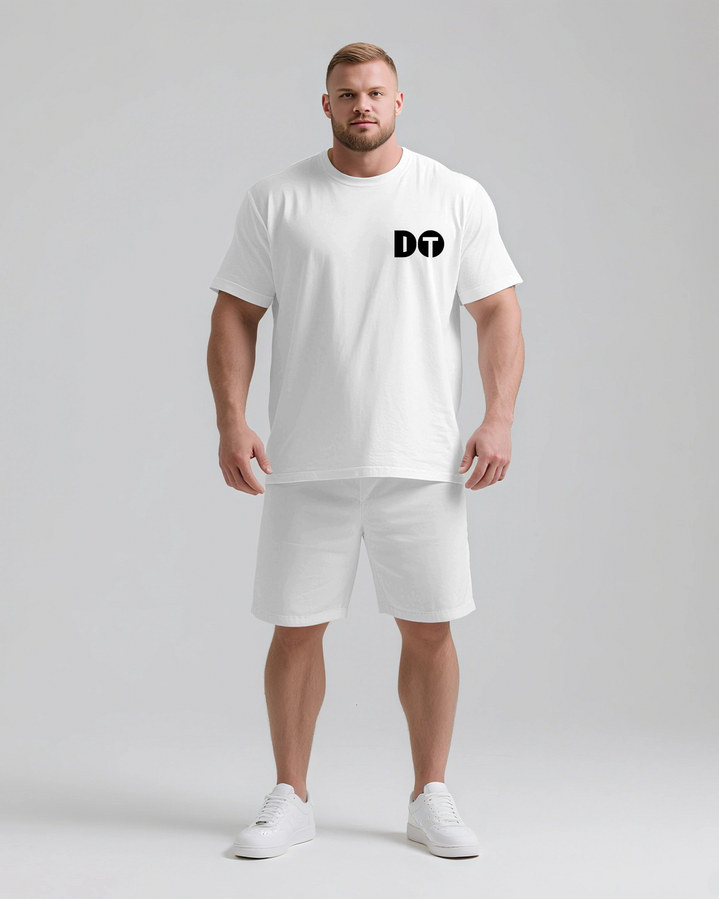 Big & Tall Graphic Streetwear T-Shirt for big men view 3