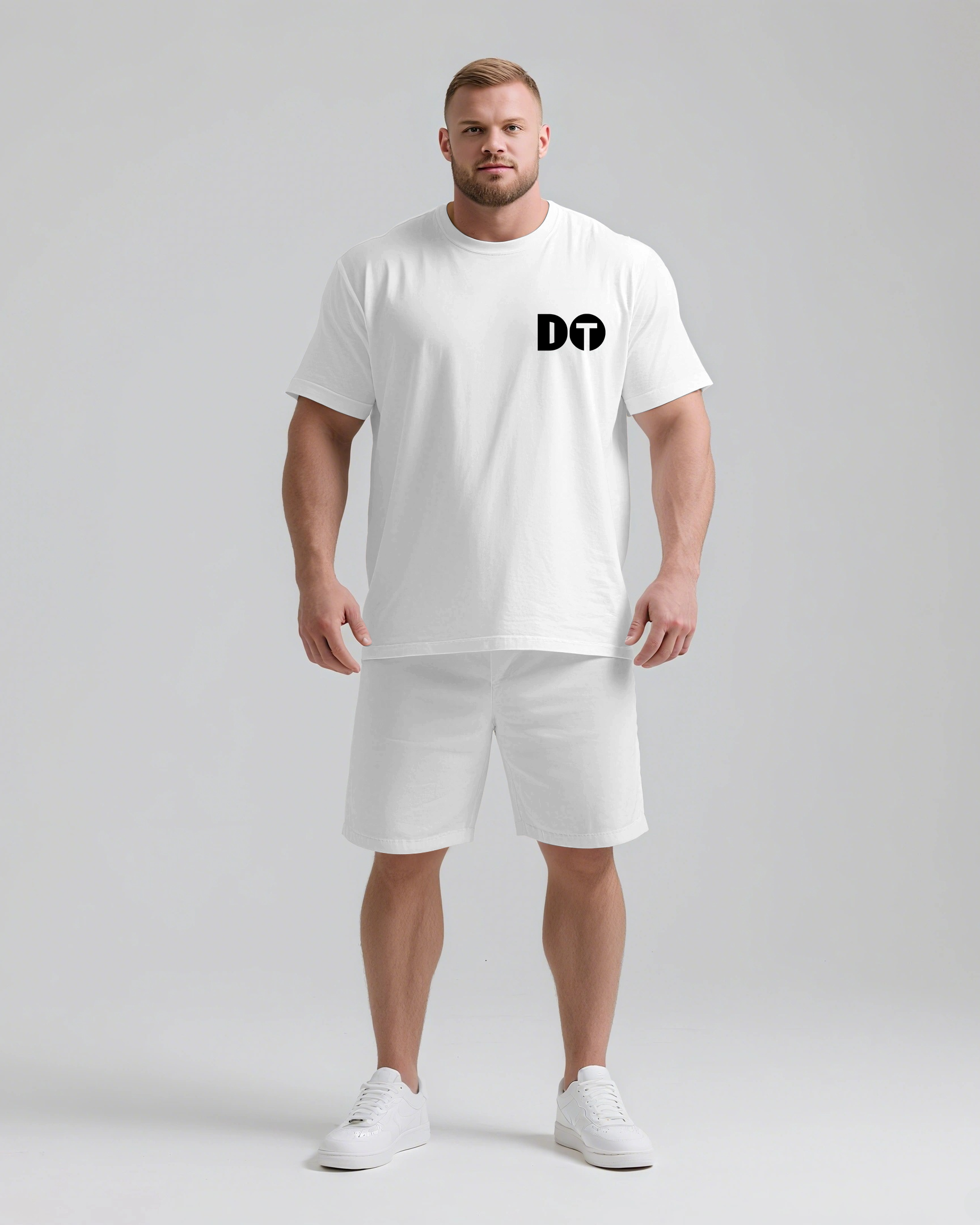 Big & Tall Graphic Streetwear T-Shirt for big men view 3